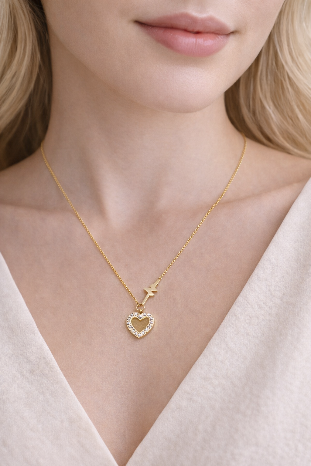 Crystal Heart Pendant