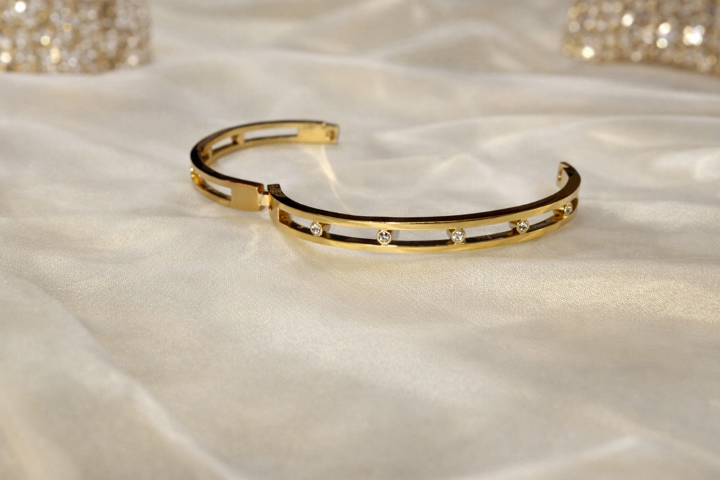 Twinline Stud Bracelet