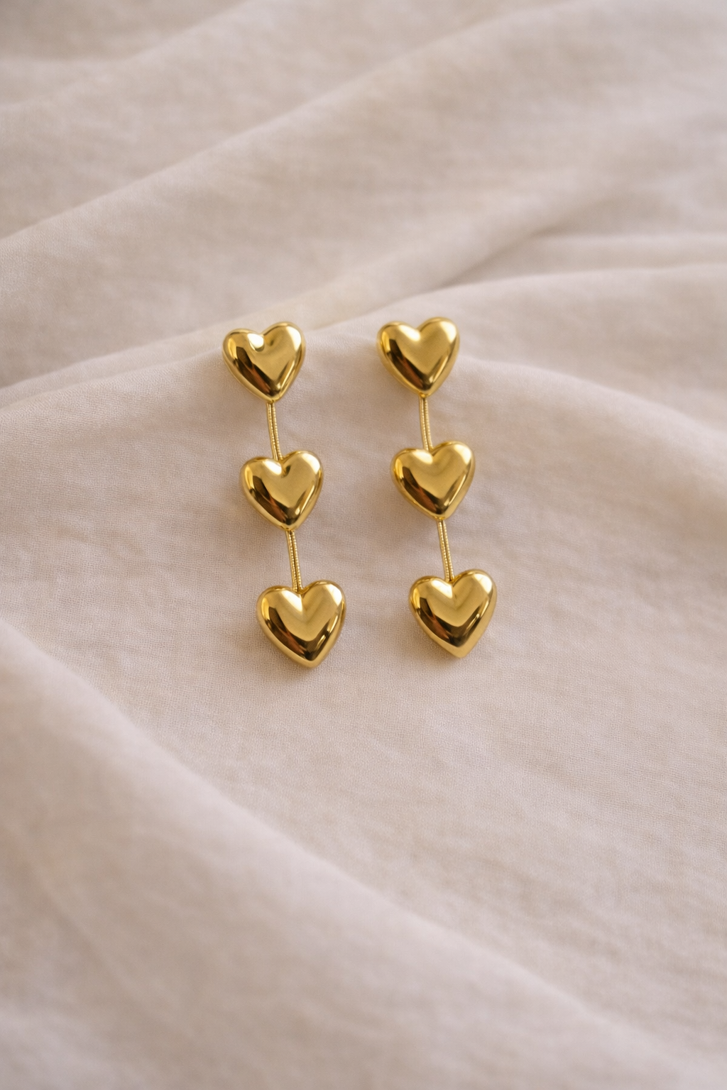 Triple heart Dangles