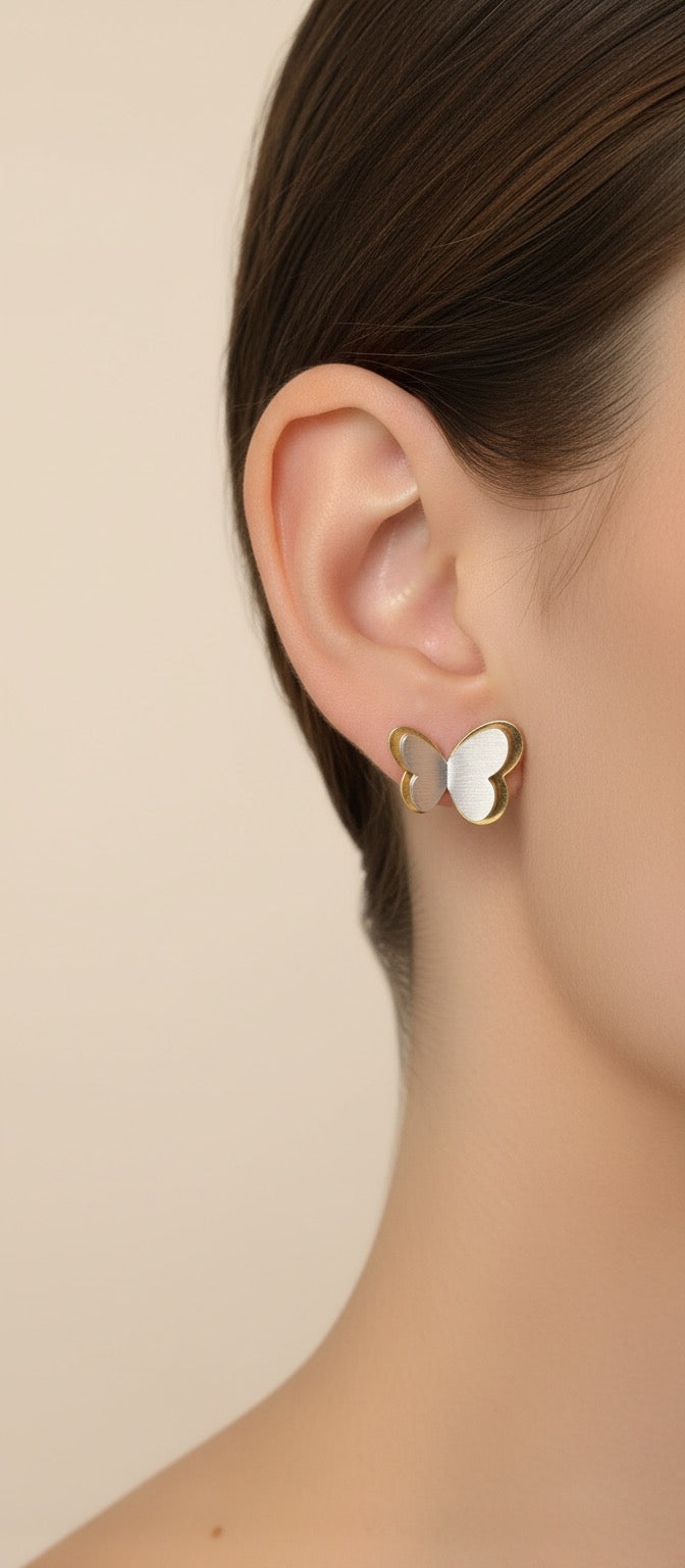 3D Butterfly Earrings