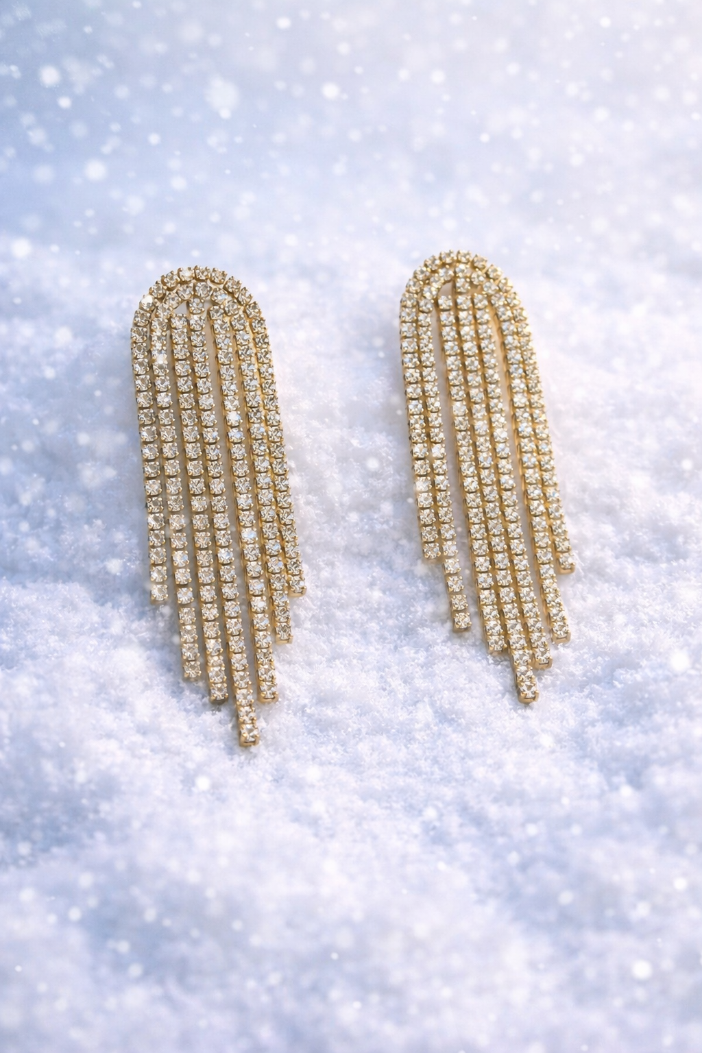 Shimmer Tassel Earrings