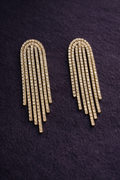 Shimmer Tassel Earrings